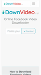 Mobile Screenshot of downvideo.net